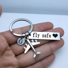 Загрузить изображение в средство просмотра галереи, Be Safe Initials Keychains

